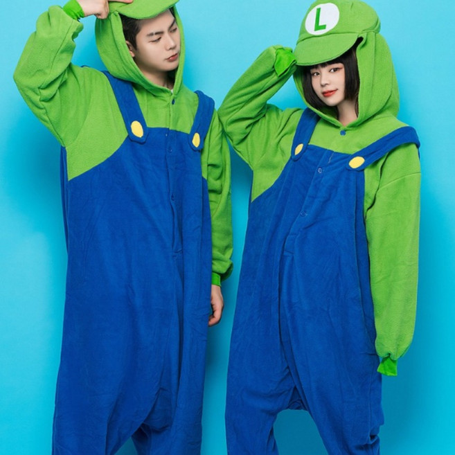 반티시스터즈 동물잠옷 후리스 플리스 파자마 수면잠옷 귀여운 할로윈 코스프레 선물 크리스마스 파티