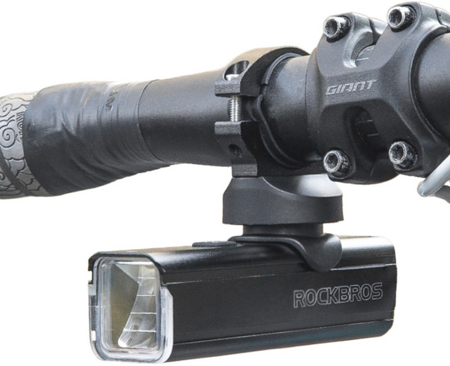 자전거 전조등 후레쉬 라이트 RHL 1000루멘 충전식 LED 락브로스, 1개, 상세페이지 참조