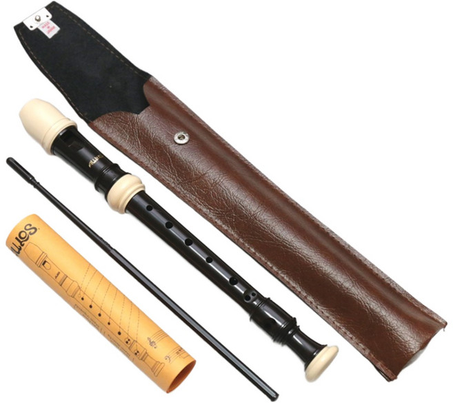 [일본생산] 아울로스 소프라리노 리코더 507B 바로크식 리코더합주 수행평가 초등 합주, 507B--밤색, 1개