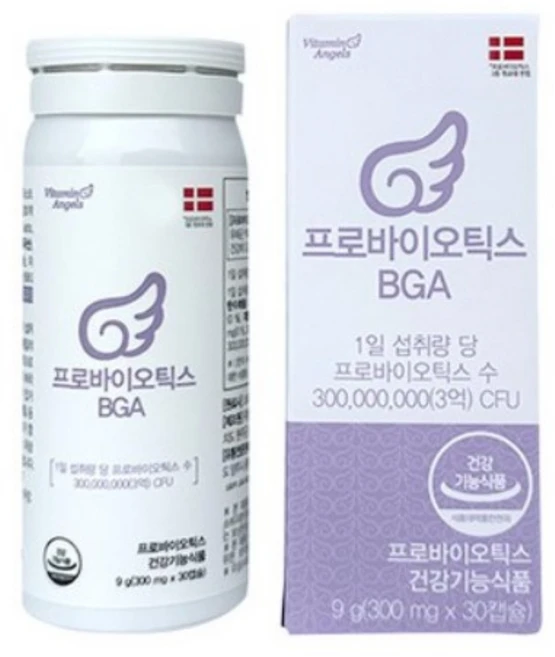 [리뉴얼] 프로바이오틱스BGA 300mg*30캡슐, 9g, 1개 - 쿠팡