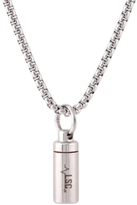 생명캡슐 LSC S물방울 목걸이 무료각인 협심증약 심근경색 스텐트시술 설하정 니트로글리세린, 1개