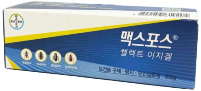 바이엘 맥스포스 셀렉트 이지겔 바퀴벌레약, 2개, 20g - 쿠팡