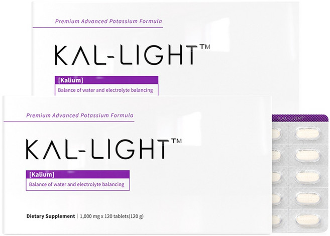 에버비키니 칼라이트 칼륨, 120정, 2개