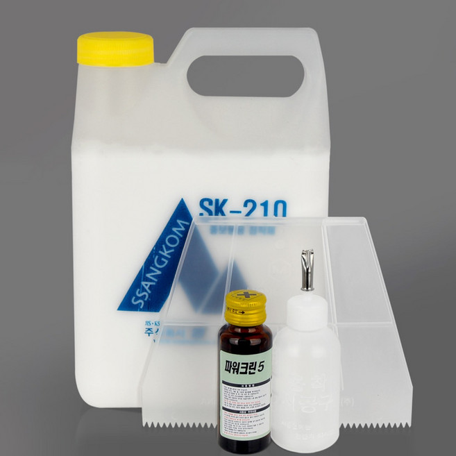 장판본드 용착제 시공구 장판 보수 시공 4종 세트, 장판본드+헤라+용착제+시공구, 1개