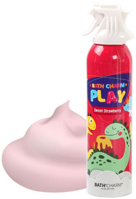 바스참 플레이 버블 클렌저 스윗 스트로베리 향, 200ml, 1개