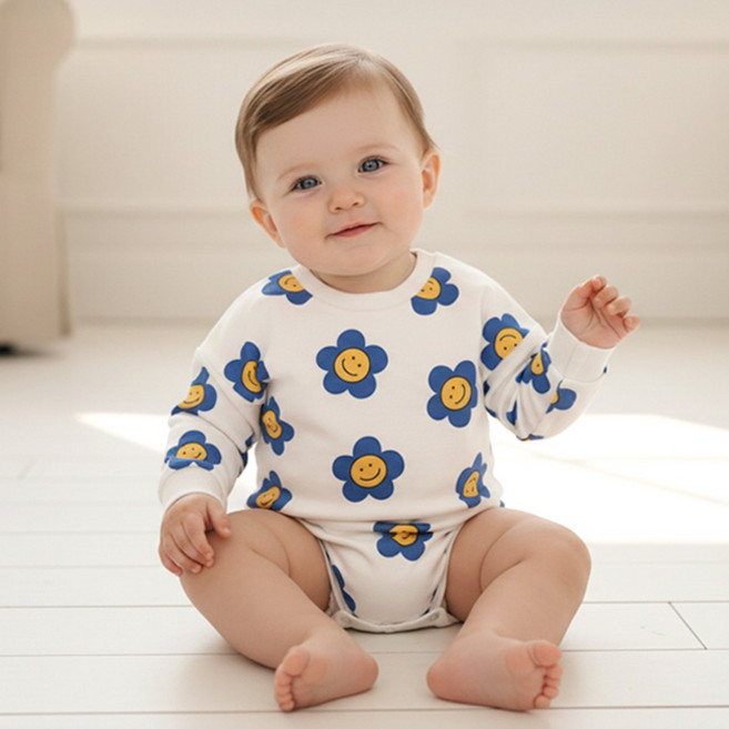 하트베이비 유아용 데이지 수트