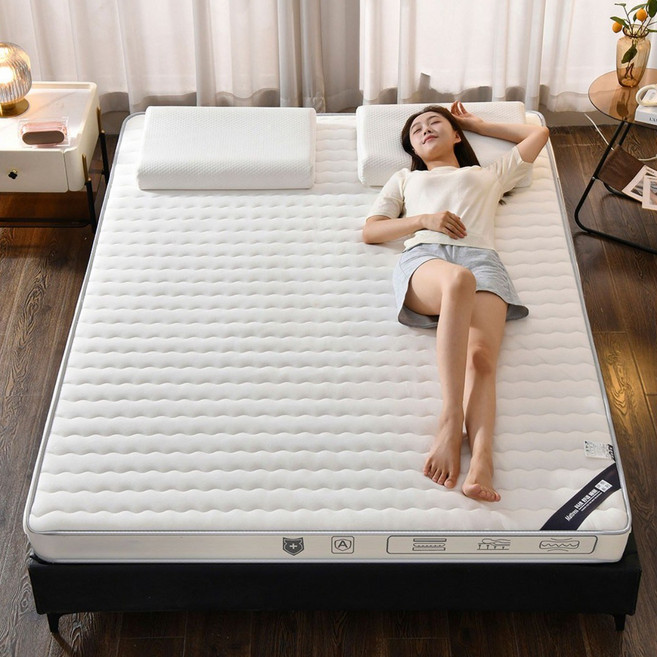 신세기무역 푹신한 고탄성 침대 매트리스 바닥용 침대용 겸용 원룸 사계절 편안한 수면 토퍼