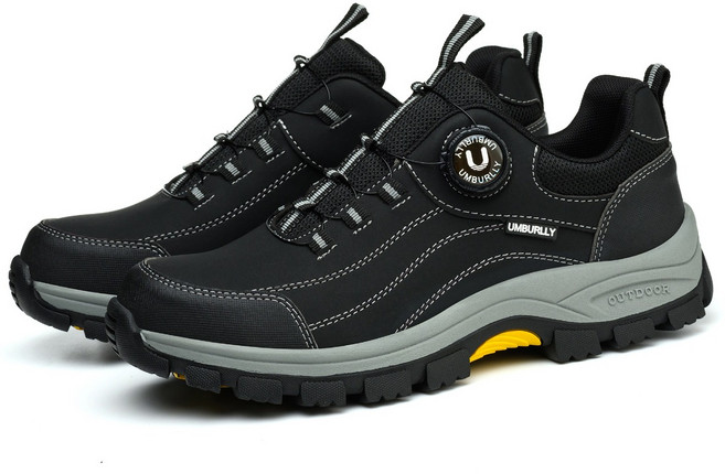 SIISEEN남여공용 안전화 회전 단추 미끄럼 방지 작업화F-517