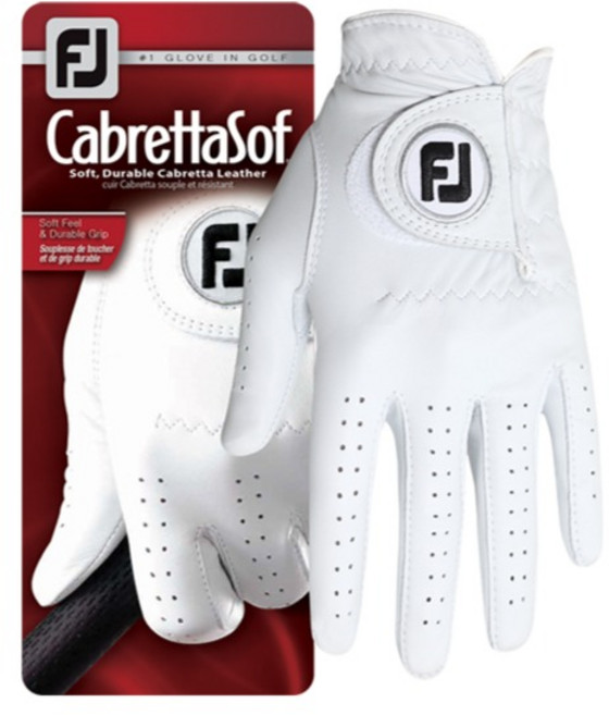 풋조이 2026 NEW 카브레타소프 여성용 양피 골프장갑 한손 68838E-101, 1개, 펄화이트