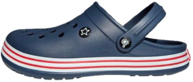 폴슨 남녀공용 EVA 발편한 스트라이프 샌들 슬리퍼