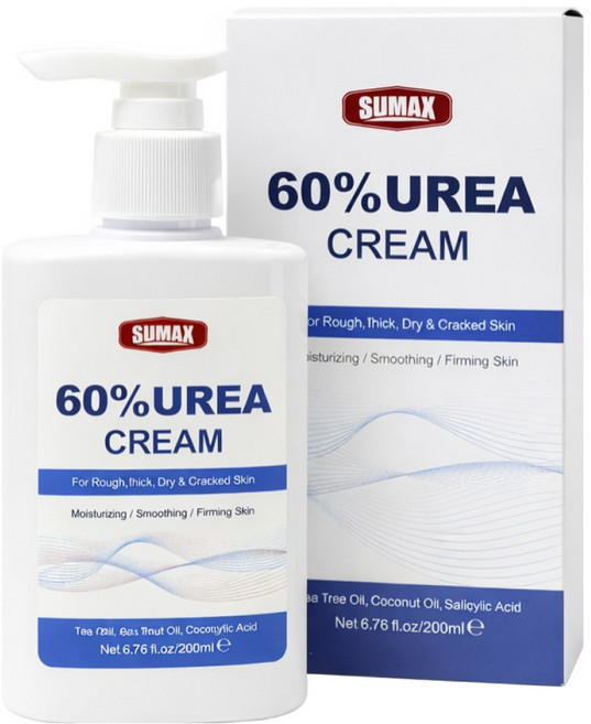 고보습 60% 우레아 발뒷굼치 굳은살 각질 케어 보습 풋크림, 200ml