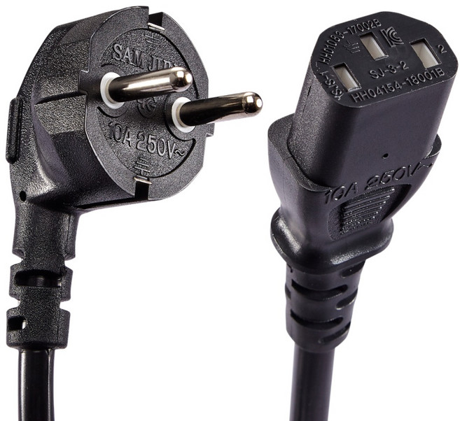 삼정 국산 AC 전원케이블 파워코드, 3m, 1개