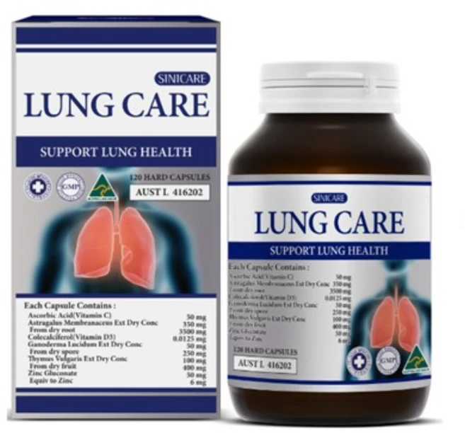 시니케어 렁케어 120S 기관지 폐 Lung Care, 1개, 120정 - 쿠팡
