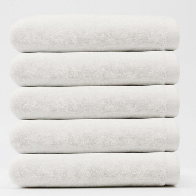 리빙유진 국내산 친환경 렌징모달타올 고급 호텔 수건 170g 10장, 10개, 화이트