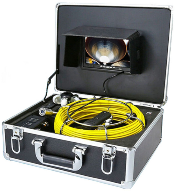 이센시아 초고화질 내시경카메라 누수탐지기 배관내시경 방수카메라 자동차정비, 1개, 렌즈23mm+호스20m+비디오