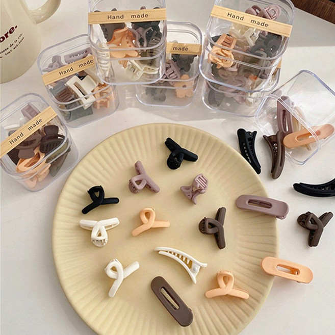 나엘 귀여운 미니 헤어집게핀 2세트20개