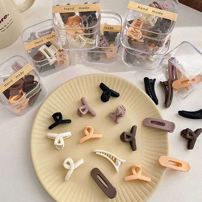 나엘 귀여운 미니 헤어집게핀 2세트20개