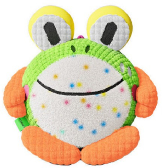 그린홈 강아지 장난감 점프멜로디 따라볼 자동장난감, 1개, 꼬마 개구리