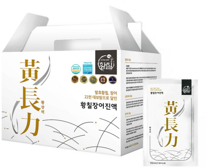 자연의힘 발효황칠 장어진액 황장력 흡수율 특허받은 건강즙 귀한 선물세트, 110ml, 30개