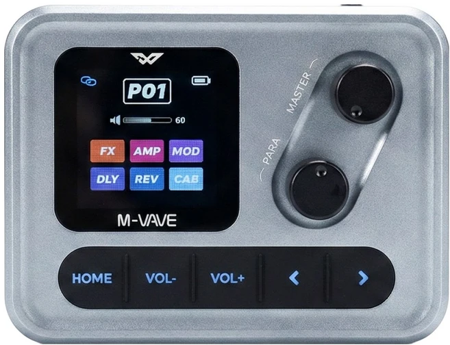 고퍼우드 M-VAVE POCKET AMP 초소형 휴대용 멀티이펙터, 1개, Silver - 쿠팡