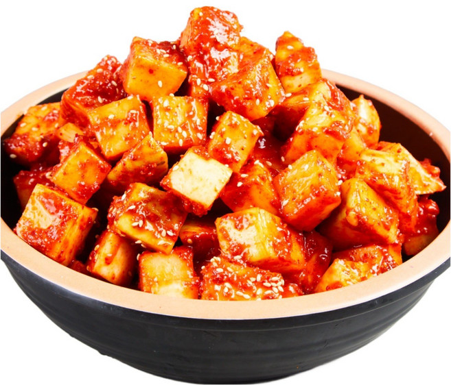 뚱순네김치 깍두기 모든재료 국내산100%, 3kg, 1개