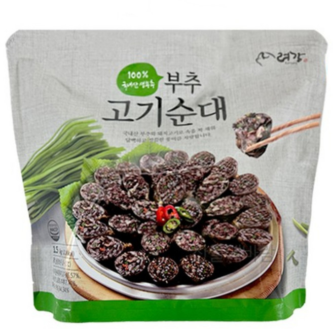 코스트코 부추 고기순대, 500g, 6개