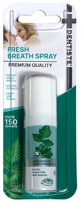 덴티스테 후레쉬 브레스 스프레이15ml6개 +민트볼60알, 1개, 단품