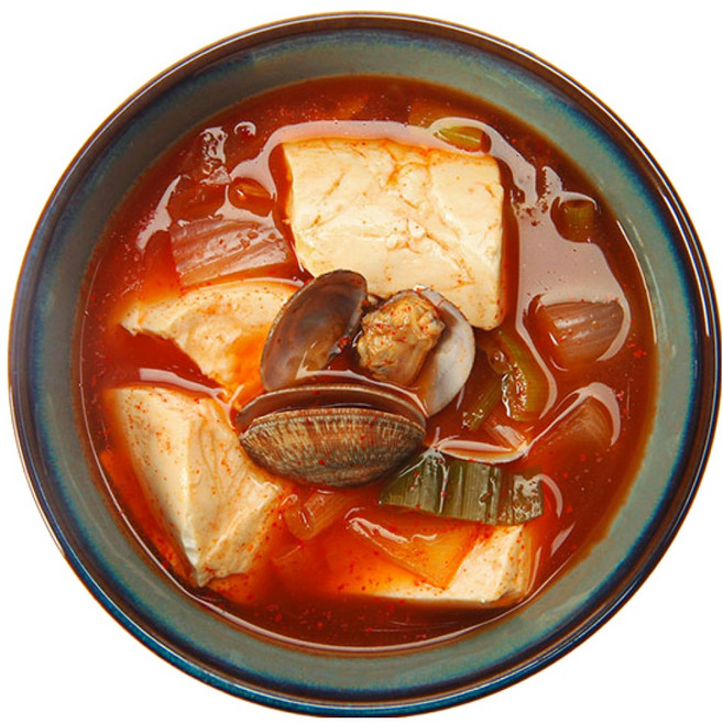 [수제바지락순두부찌개] 수제 국찌개 반찬배달 간편식 24년 가정식 반찬가게 THE경희궁찬, 국/찌개류 바지락순두부 750g, 1개