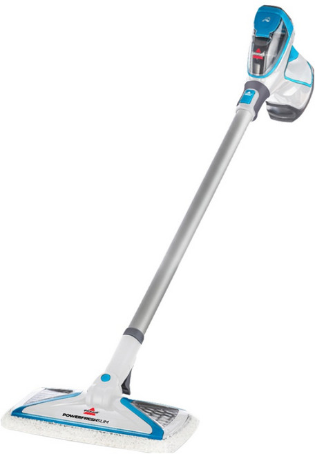 비쎌 슬림 스팀청소기 SMART 패키지 (화이트블루+정품걸레12P+거치대), 단품, 단품