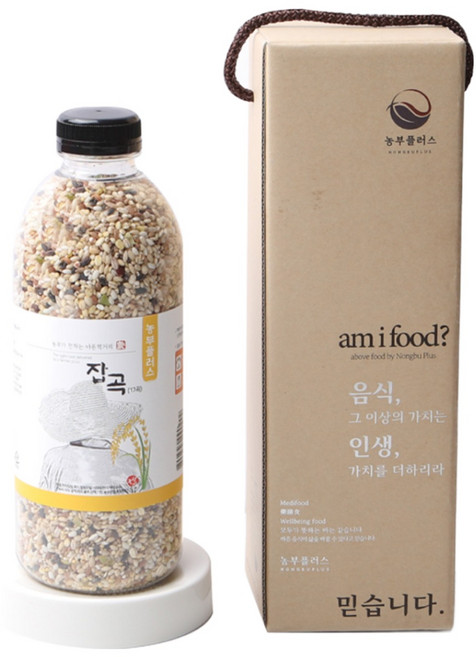 농부플러스 국산 잡곡 선물세트, 950g, 1병