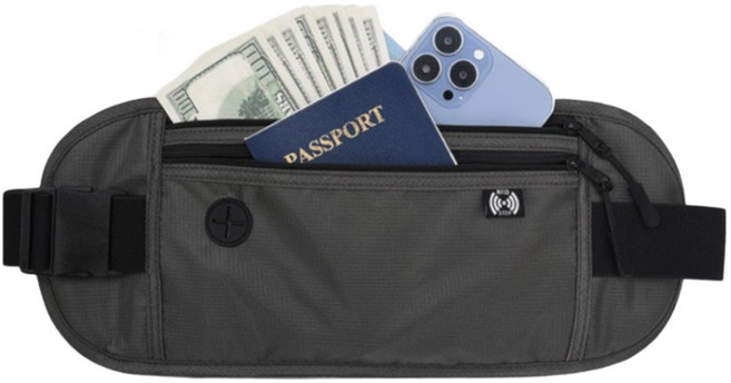 [안전여행] 로제티카 RFID차단 유럽여행 소매치기 해킹방지 가방 안전복대