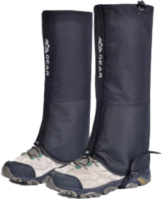 윈터기어 등산 아웃도어 스패츠 각반 발토시, 블랙