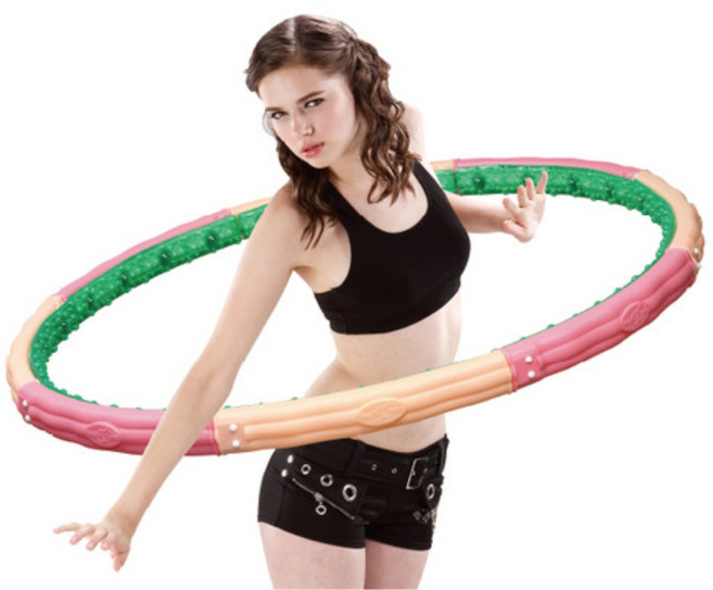 신년 이벤트헬스 후프 3.1 (홈헬스 홈트레이닝 훌라후프 다이어트 뱃살 홈트 운동기구 후푸 뱃살다이어트 핼스), 혼합색상, 1개, 3.1kg