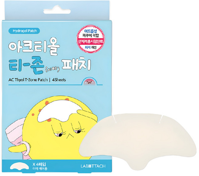 아크티올 티존 여드름케어 패치, 4개입, 1개