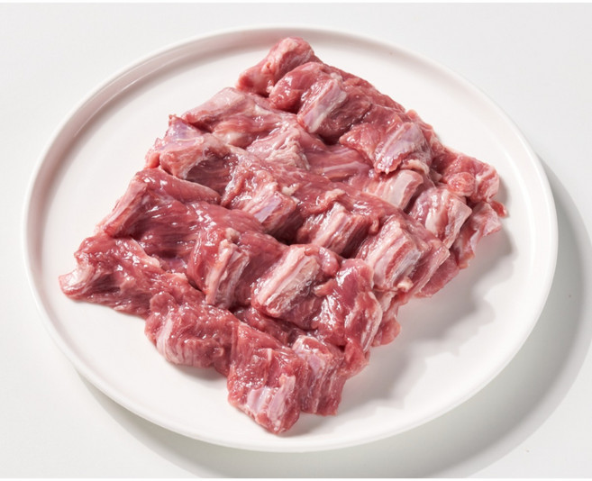 [당일발송] 양갈비살 부채살 양갈비 양꼬치 S호텔 납품 A++ 등급 양고기 (소스 무료) 양껏머글램 목초육 2인분, 1개