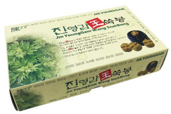 영생 진영감 왕쑥봉 1통 56개입 뜸쑥 쑥봉 약쑥 한방뜸 약뜸, 1개