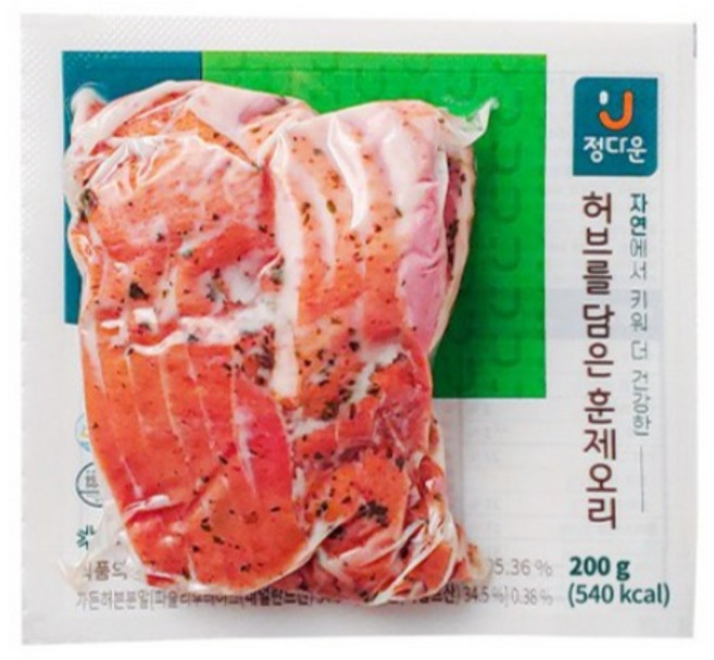 정다운 국내산 허브훈제오리 200g x 4봉, 4개