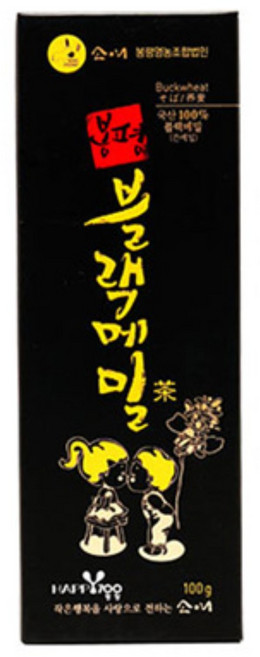 소애 블랙메밀차100g 국내산 블랙메밀100%, 1개, 1개입, 100g