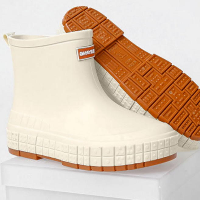 코일리룸 여성 레인부츠 미들 장화 여자