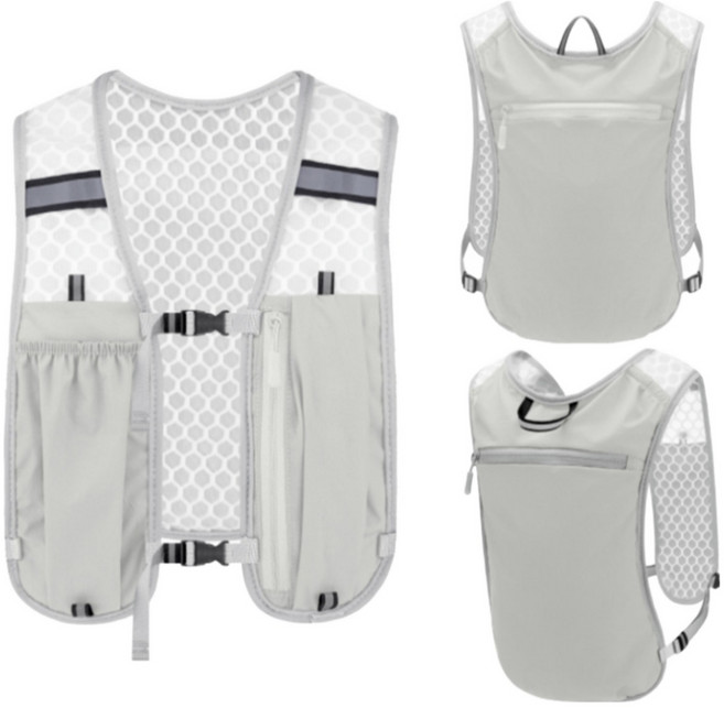 모든팡팡 남여공용 초경량 125g 트레일러닝 조끼 등산 마라톤 트래킹 아웃도어 러닝등산백