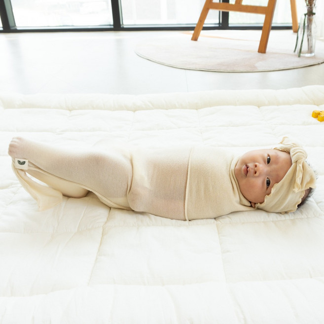 뉴아나스킨+헤어밴드 set 신생아 아기 태열 메쉬 속싸개 모로반사방지 양막 원더웍스 조리원