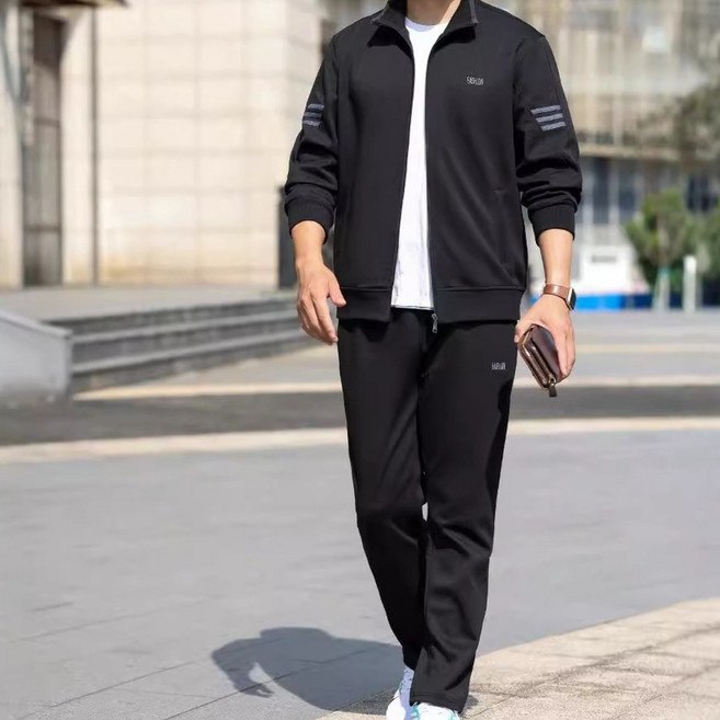 THE G&G 남성용 스포츠 트레이닝복 세트 등산복 헬스복-SG