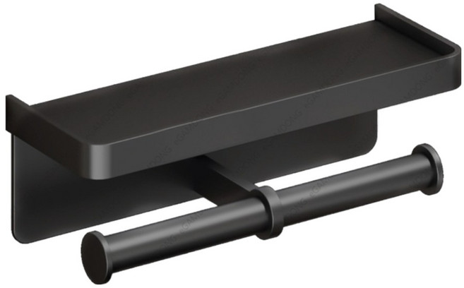 센스짱 휴지걸이, 확장형, 1개, 스페이스블랙