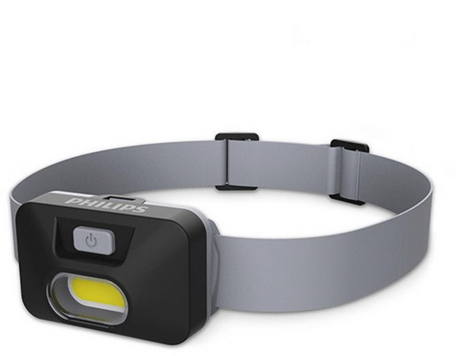 필립스 LED 헤드 랜턴 SFL1000H, 블랙그레이, 1개