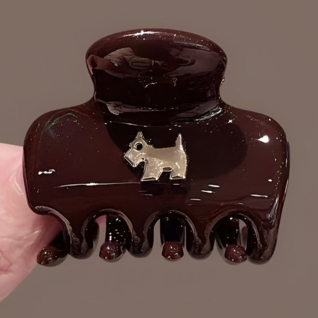 COCOMONSTER 프리미엄 골드 포인트 미니 올림머리 헤어 집게핀 튼튼한 반머리 집게핀 5cm