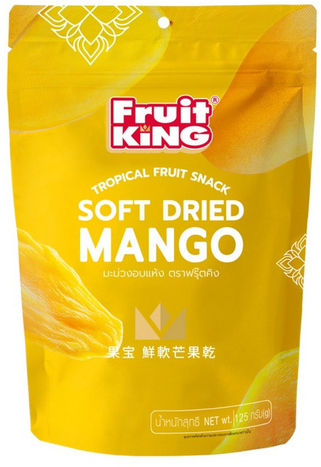 태국 건망고 스낵_프루츠킹, 6개, 125g