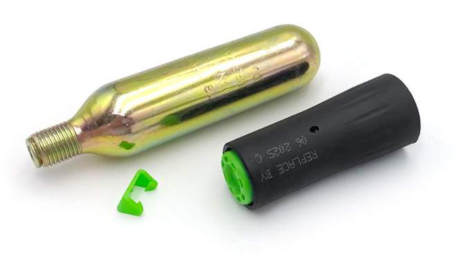 팽창식 구명복 수리용키트 CO2 가스실린더 카트리지 21g 림키트 UML(안전핀 옵션 구매), 미니 압축 수건, 21g 가스+MK5 카트리지