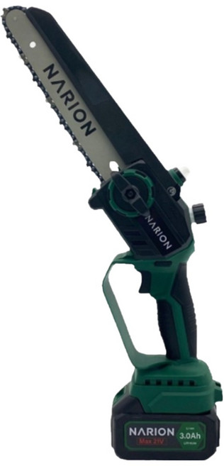 나리온 8인치 무선 체인톱 충전식 전기톱 전동톱 풀세트, 1개