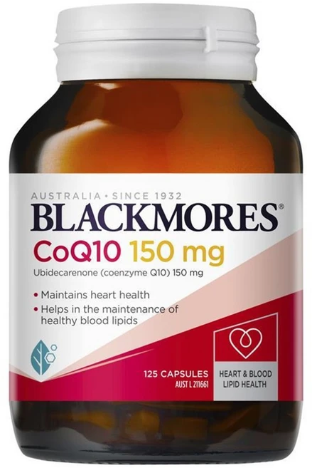 호주 블랙모어스 코엔자임 큐텐 Blackmores CoQ10 150mg, 125정, 2개 - 쿠팡