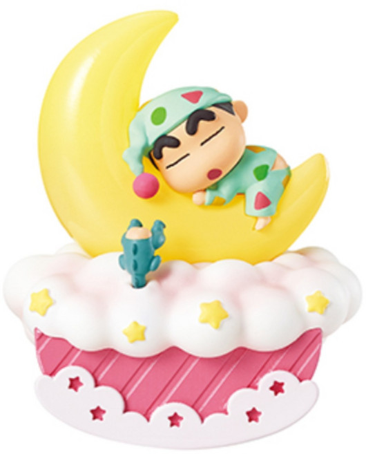 리멘트 짱구 파자마 입고 잘자요 랜덤 피규어 식완 크레용신짱 짱구는못말려 굿나잇, 1개